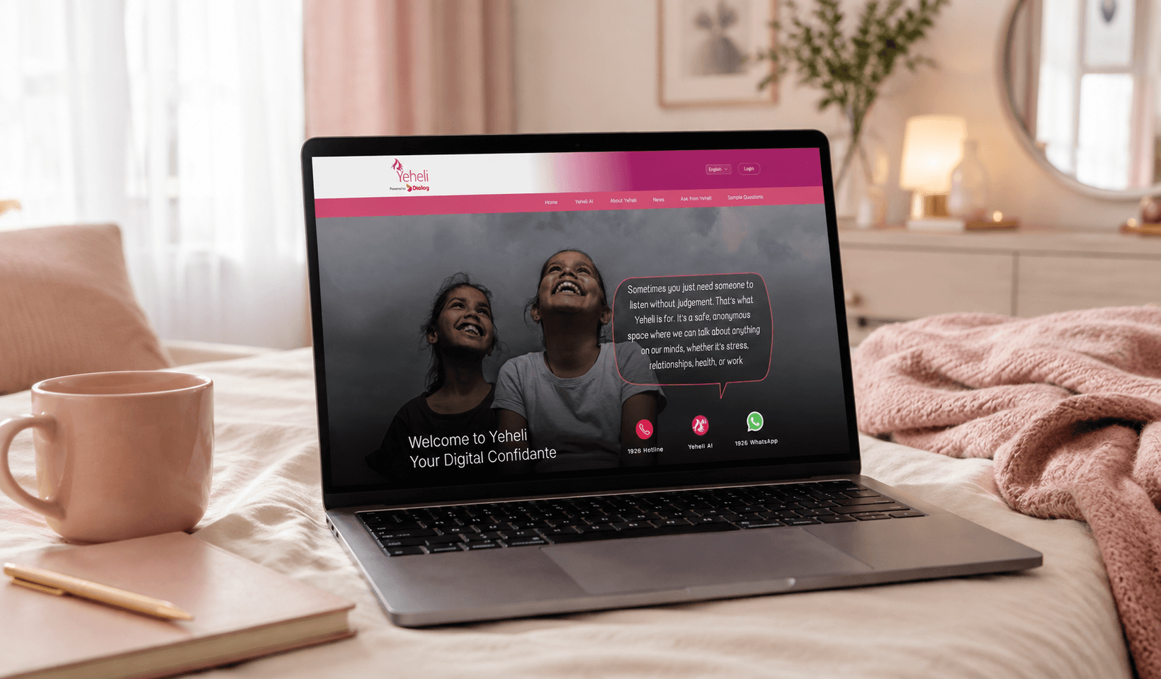 Yeheli.lk AI Chat and Voice Assistant
